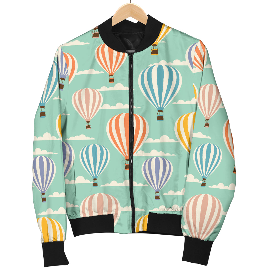 Ballon Pattern Print Design 01 Women's Bomber Jacket