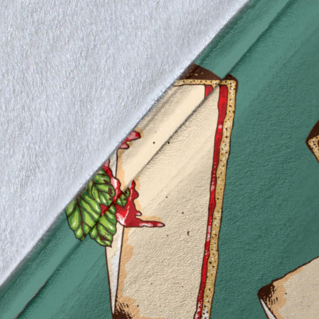 Cheesecake Pattern Print Design CK02 Fleece Blanket