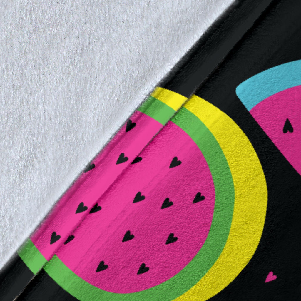 Watermelon Pattern Print Design WM07 Fleece Blanket