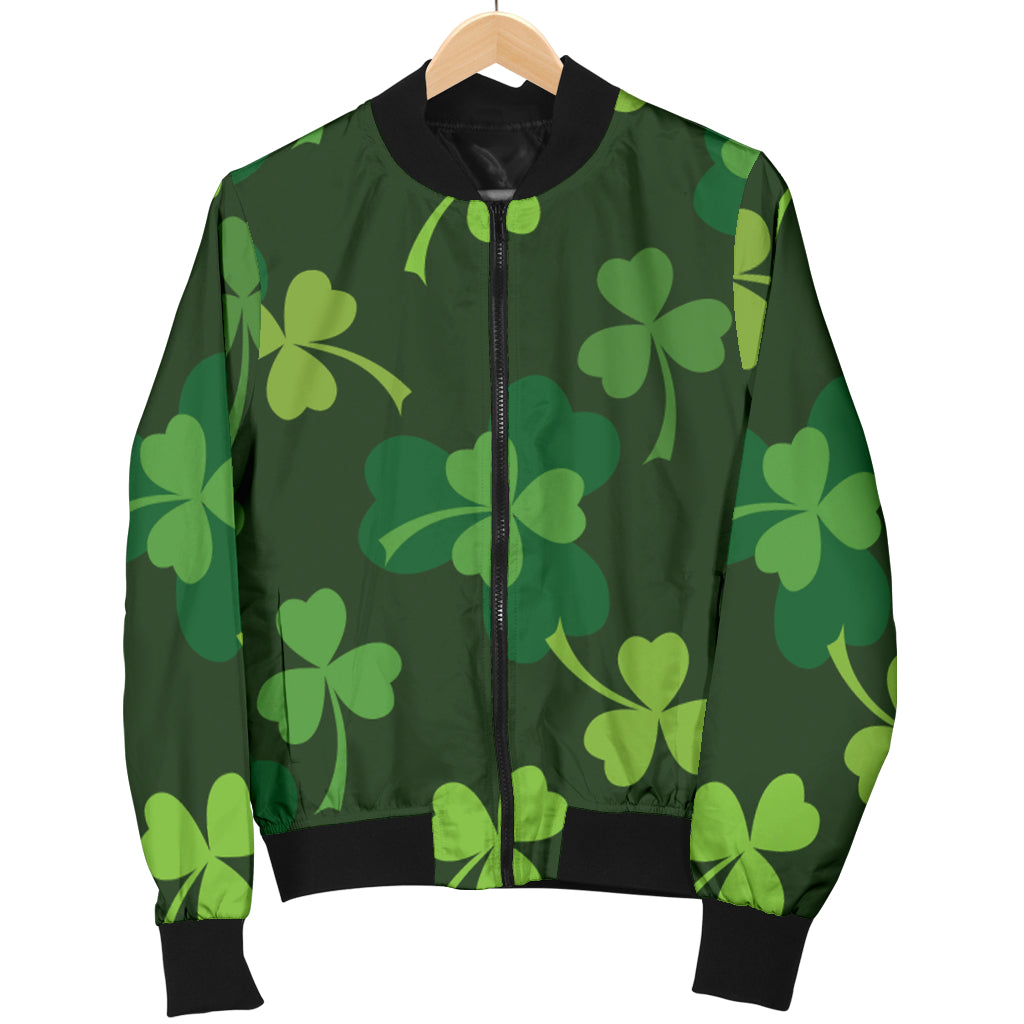 Irish Pattern Print Design 03 Women's Bomber Jacket