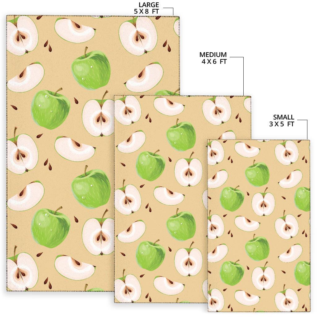 Apple Pattern Print Design AP07 Area Rugs