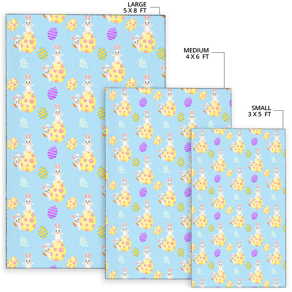 Easter Eggs Pattern Print Design RB015 Area Rugs