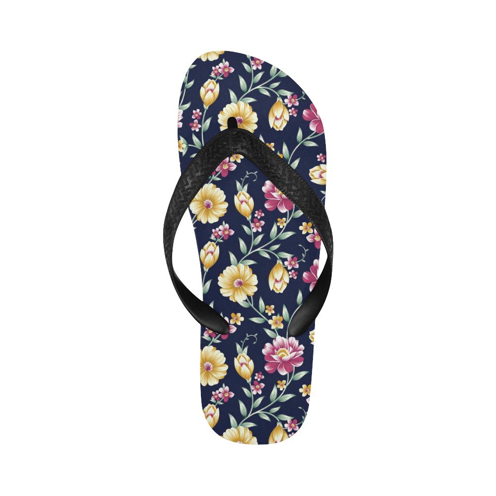 Gerberas Pattern Print Design GB03 Flip Flops-JorJune
