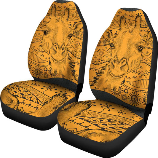Giraffe African Universal Fit Car Seat Covers