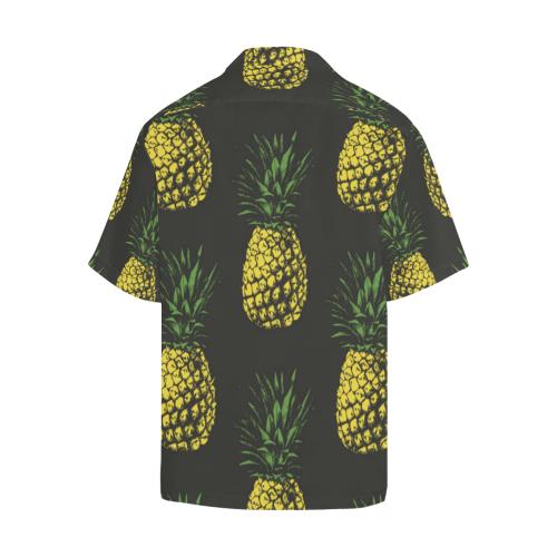 Gold Pineapple Men Hawaiian Shirt