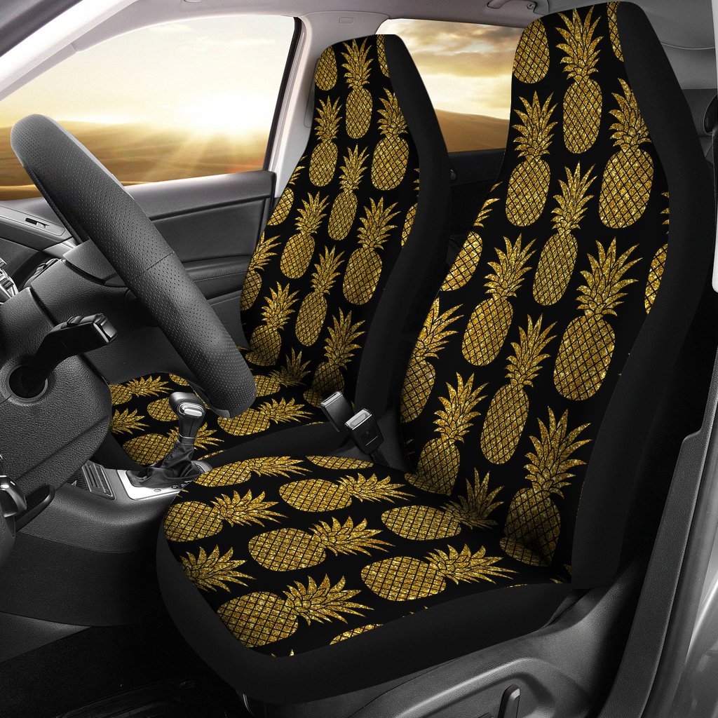 Krampus Print Pattern Universal Fit Car Seat Covers