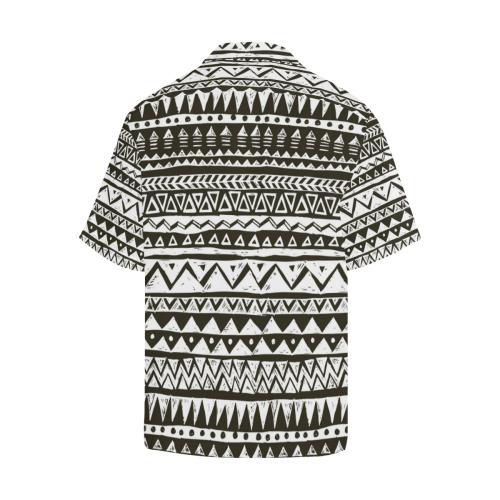 Hand draw Tribal Aztec Men Hawaiian Shirt