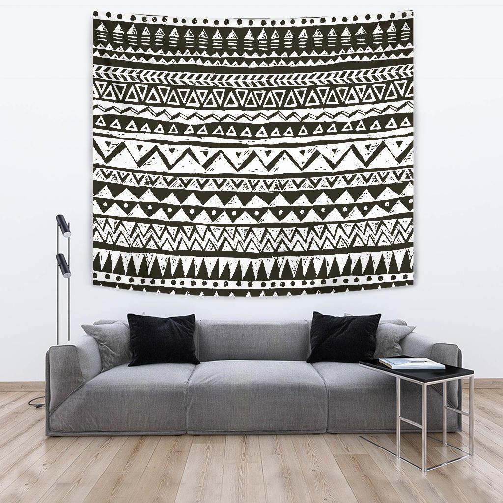 Hand draw Tribal Aztec Tapestry