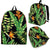 Hawaiian Flower Tropical Palm Leaves Premium Backpack