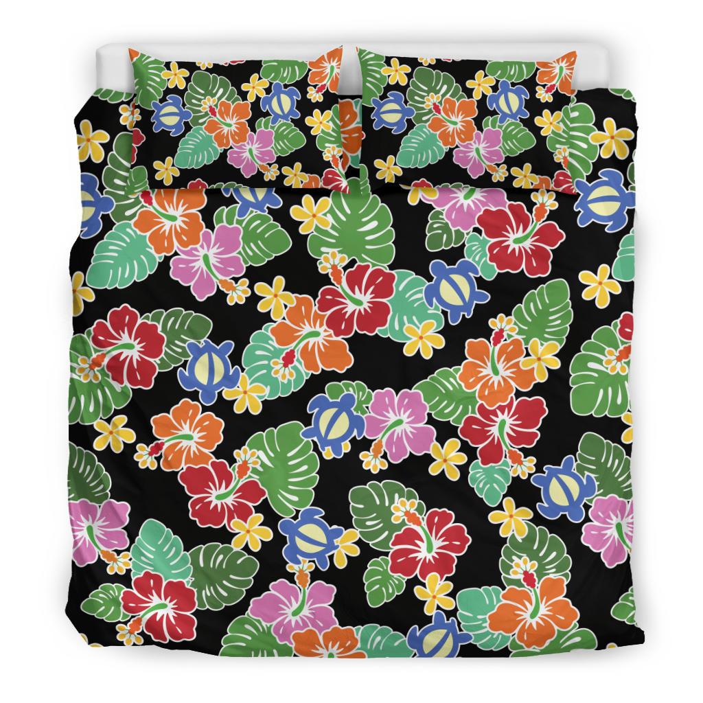 Hawaiian Themed Pattern Print Design H010 Duvet Cover Bedding Set-JORJUNE.COM
