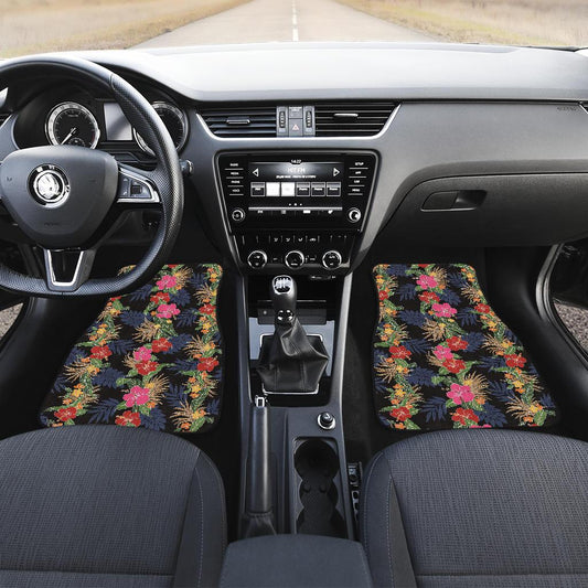 Hawaiian Themed Pattern Print Design H011 Car Floor Mats-JorJune