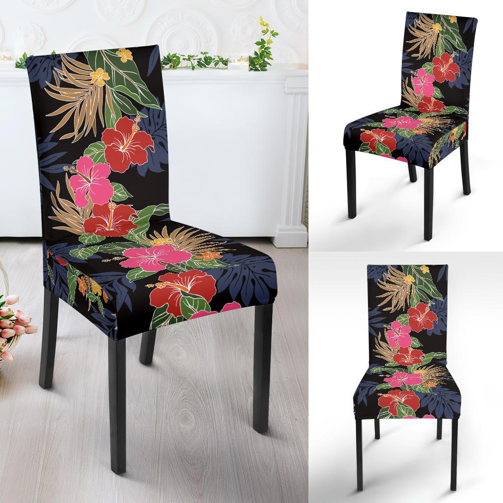 Hawaiian Themed Pattern Print Design H011 Dining Chair Slipcover-JORJUNE.COM