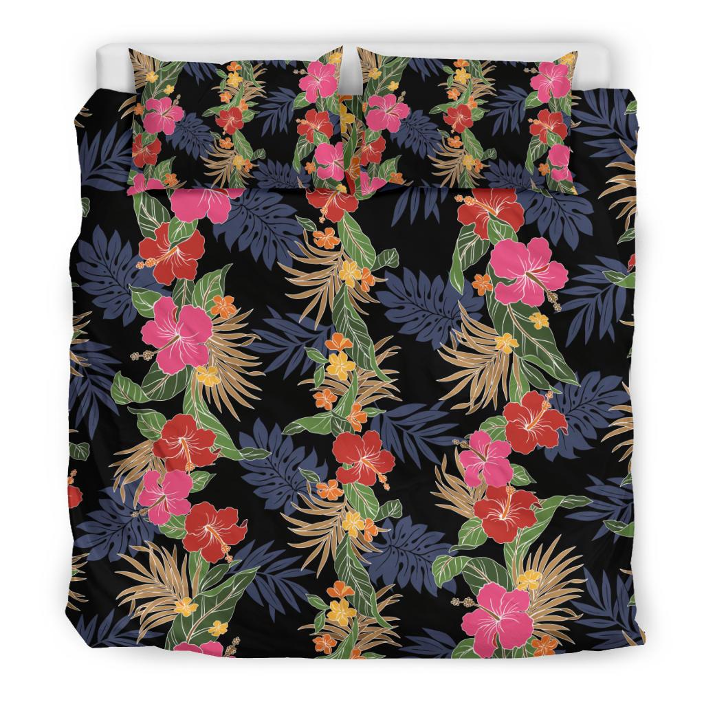 Hawaiian Themed Pattern Print Design H011 Duvet Cover Bedding Set-JORJUNE.COM