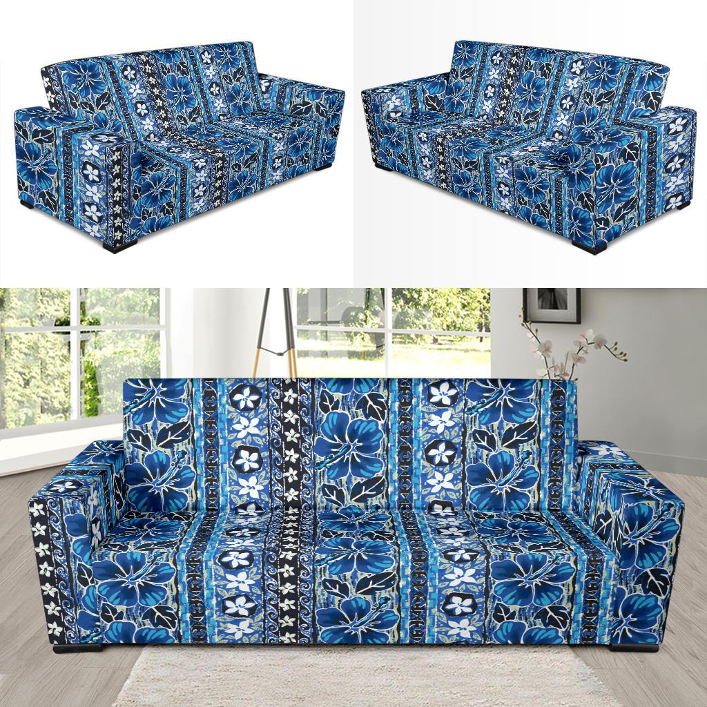 Hawaiian Themed Pattern Print Design H012 Sofa Slipcover-JORJUNE.COM