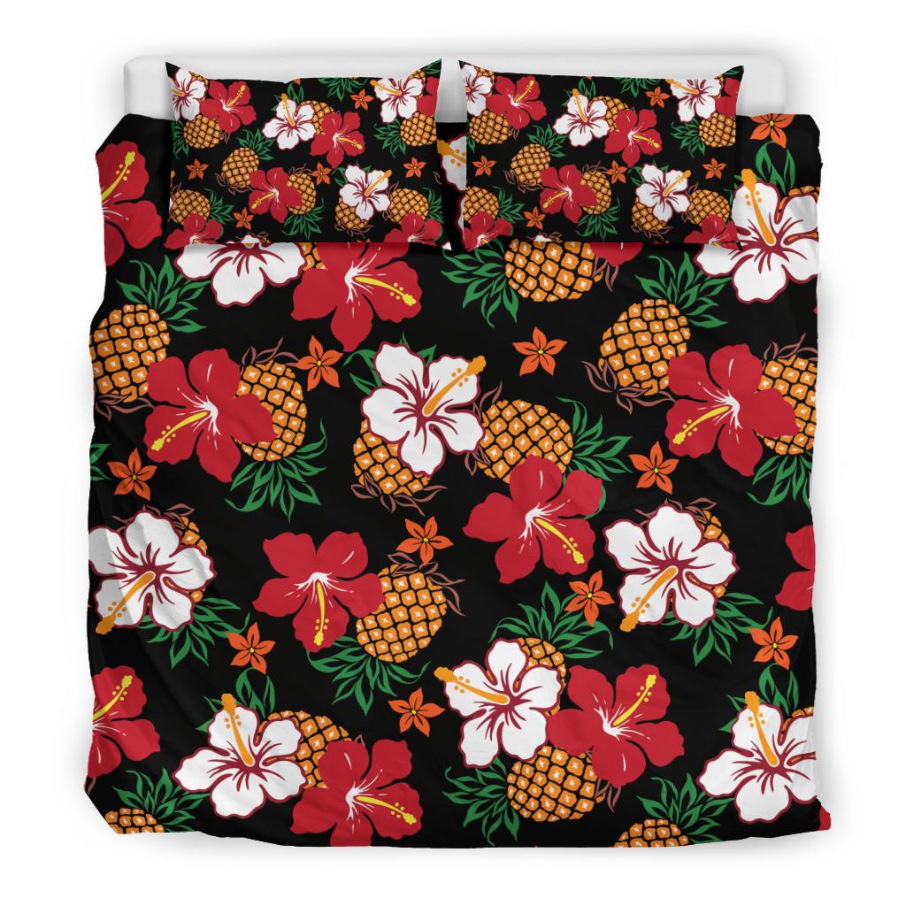 Hawaiian Themed Pattern Print Design H013 Duvet Cover Bedding Set-JORJUNE.COM