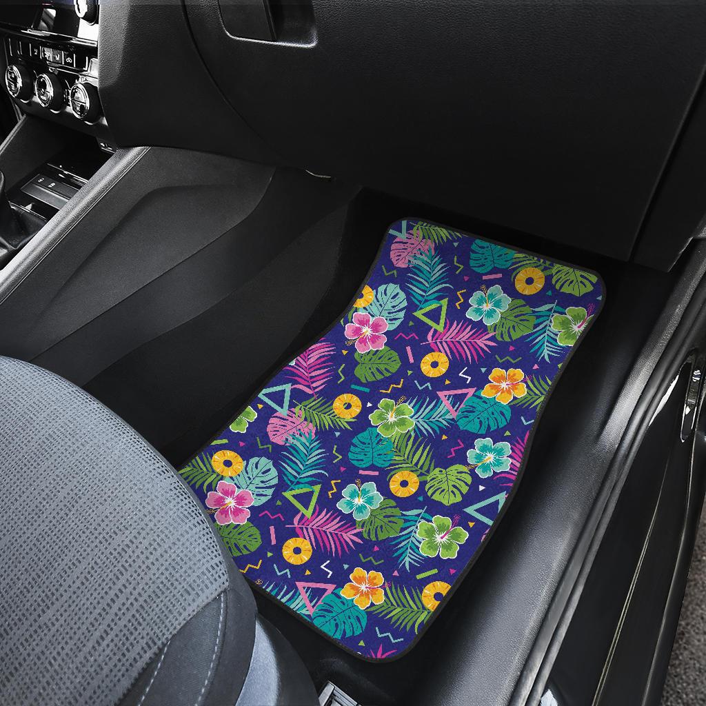 Hawaiian Themed Pattern Print Design H014 Car Floor Mats-JorJune