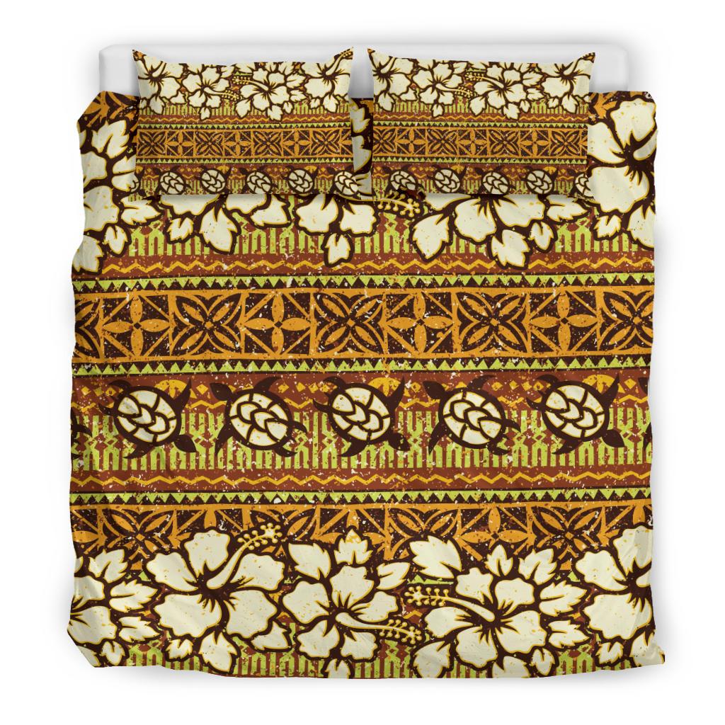 Hawaiian Themed Pattern Print Design H015 Duvet Cover Bedding Set-JORJUNE.COM