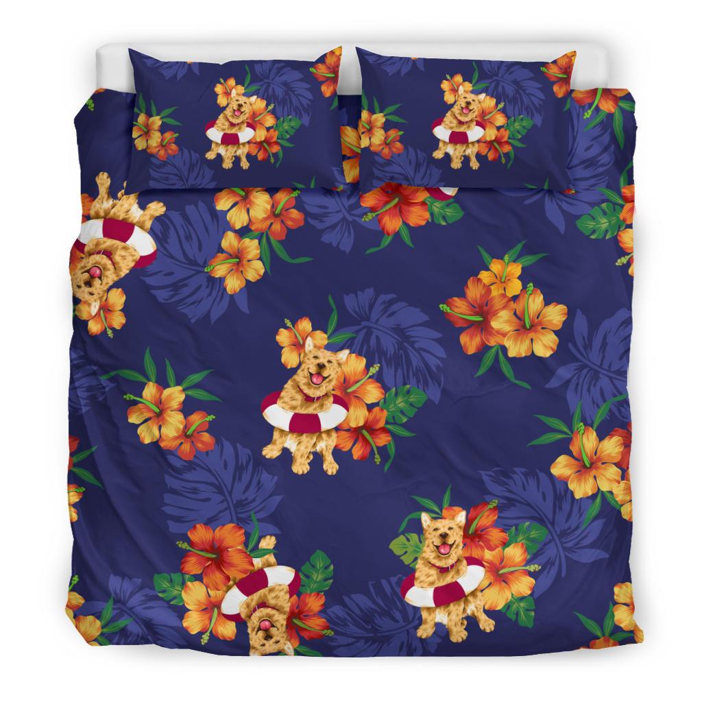 Hawaiian Themed Pattern Print Design H02 Duvet Cover Bedding Set-JORJUNE.COM