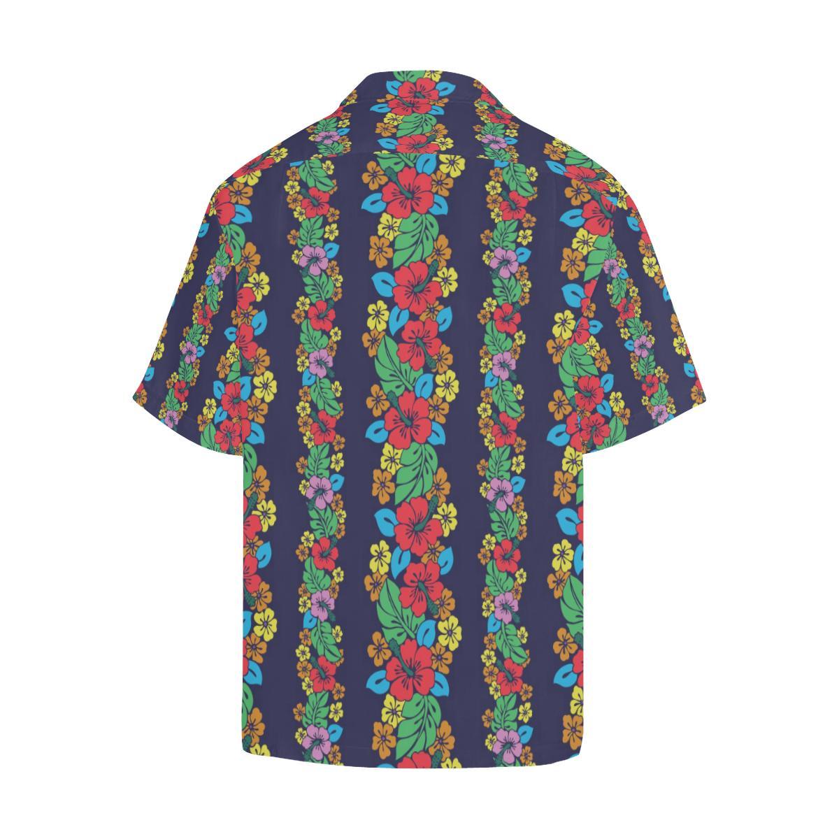 Hawaiian Themed Pattern Print Design H03 Men Hawaiian Shirt-JorJune