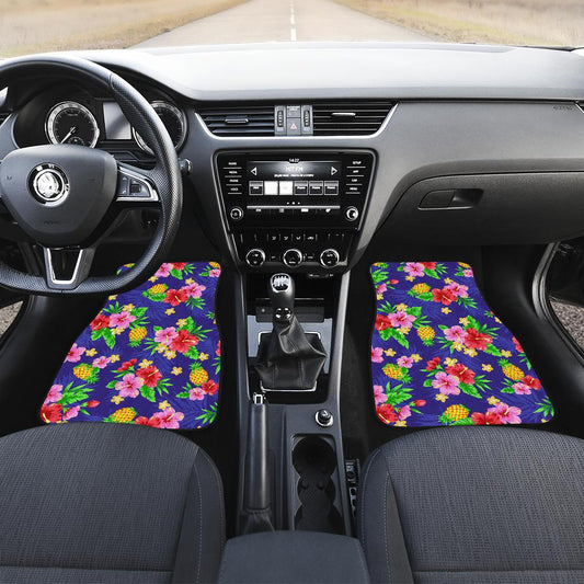 Hawaiian Themed Pattern Print Design H05 Car Floor Mats-JorJune