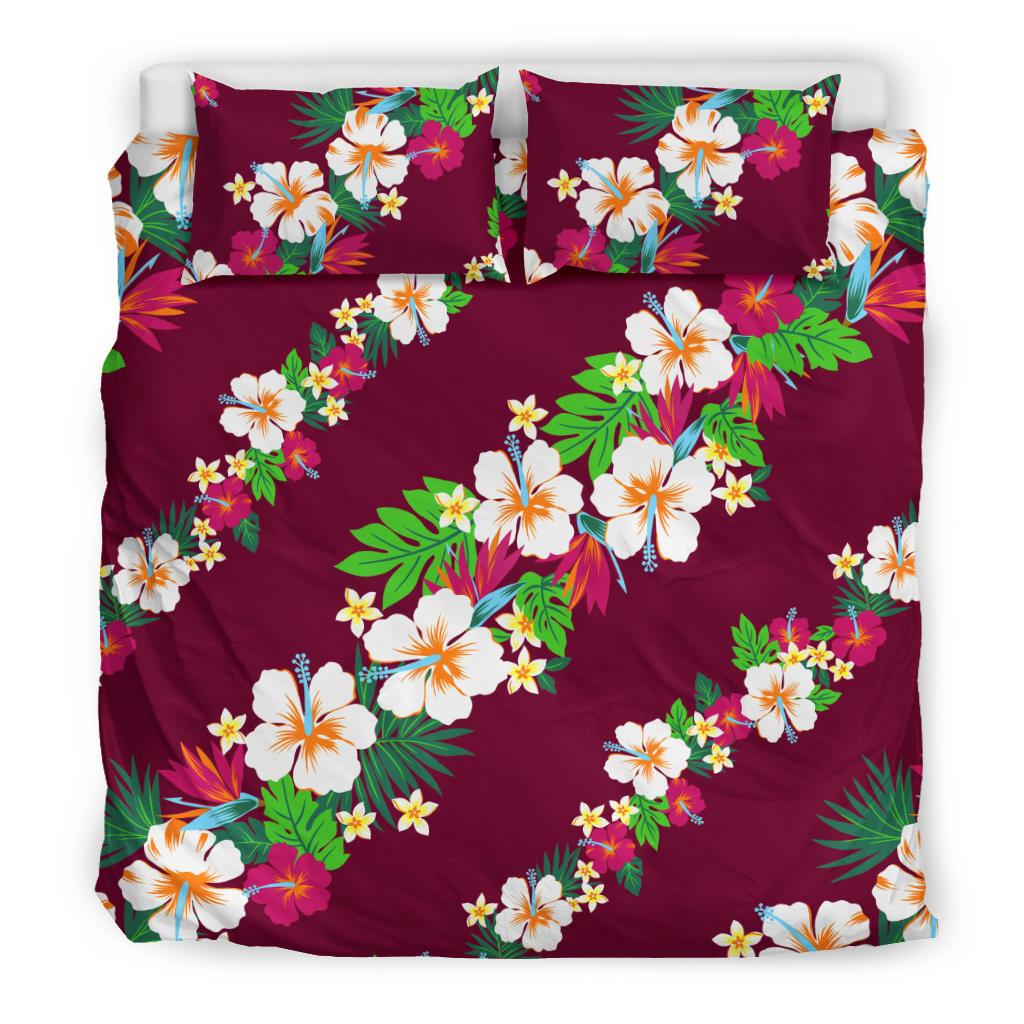 Hawaiian Themed Pattern Print Design H06 Duvet Cover Bedding Set-JORJUNE.COM