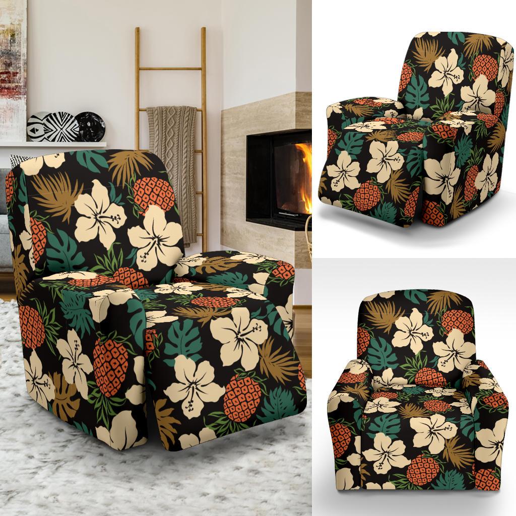 Hawaiian Themed Pattern Print Design H08 Recliner Slipcover-JORJUNE.COM
