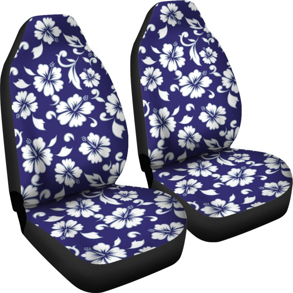 Hibiscus Pattern Print Design HB010 Universal Fit Car Seat Covers-JorJune