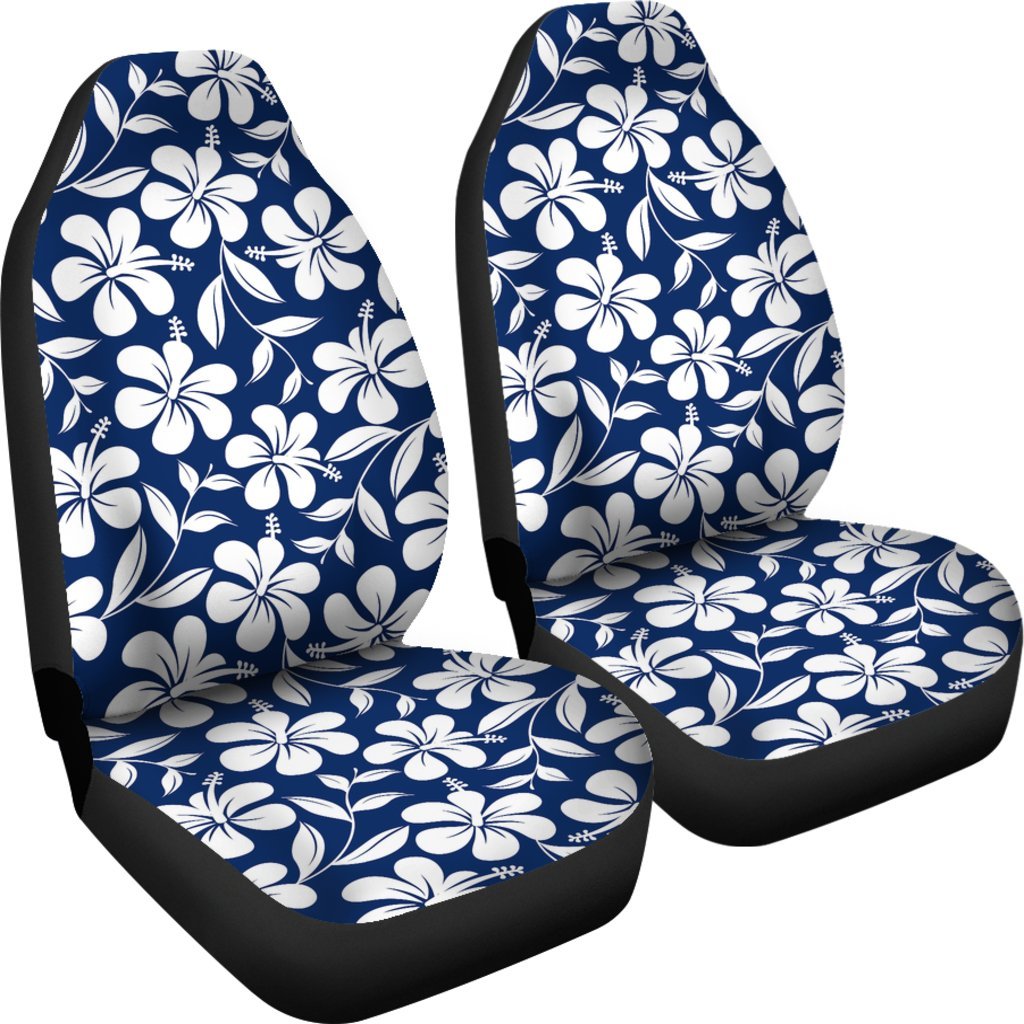 Hibiscus Pattern Print Design HB031 Universal Fit Car Seat Covers-JorJune