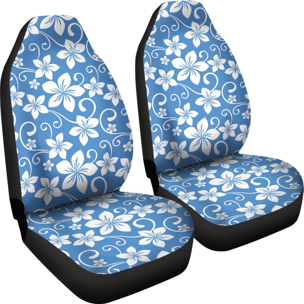 Hibiscus Pattern Print Design HB09 Universal Fit Car Seat Covers-JorJune