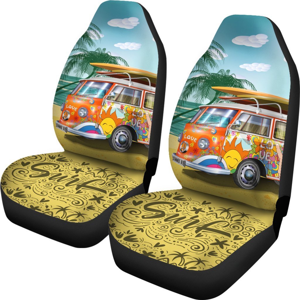 Hippie van surf Universal Fit Car Seat Covers