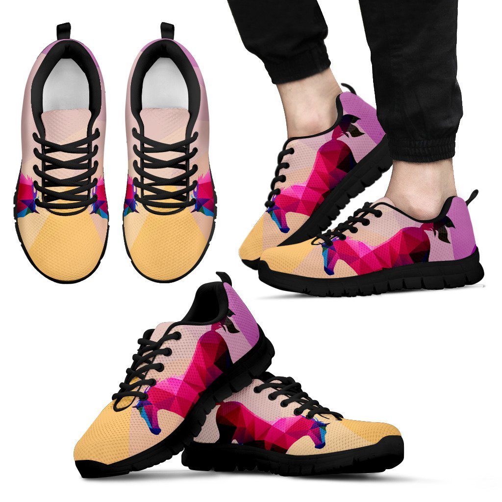 Horse Design Colorful Men Sneakers