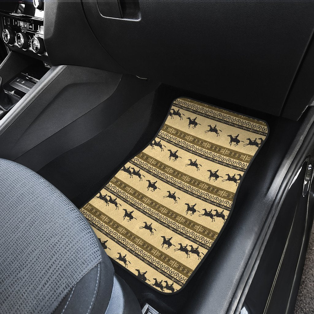 Horse Pattern Print Car Floor Mats