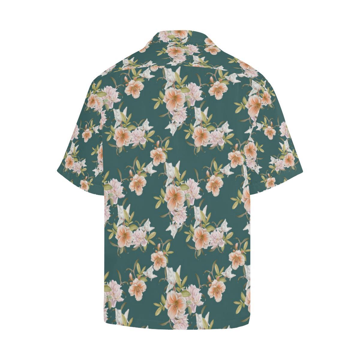 Iris Pattern Print Design IR01 Men Hawaiian Shirt-JorJune