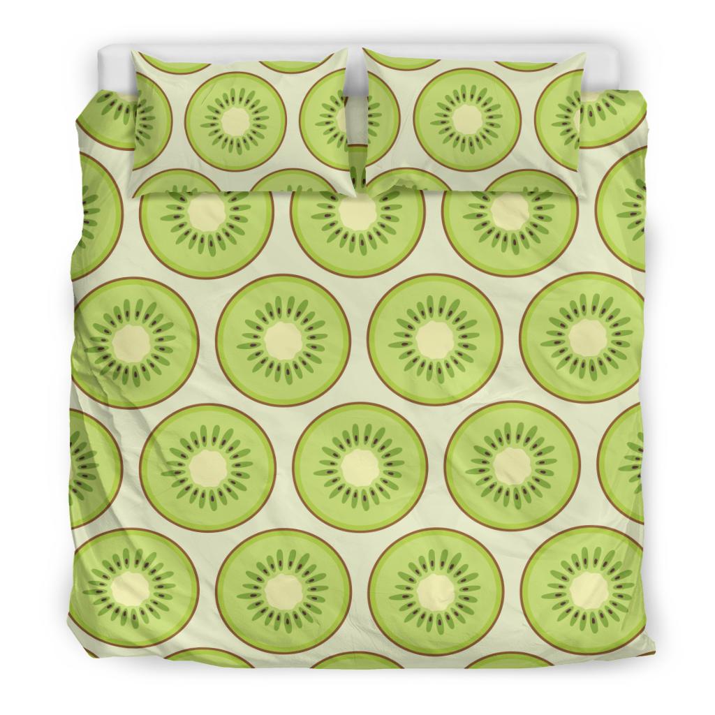 Kiwi Pattern Print Design KW02 Duvet Cover Bedding Set-JORJUNE.COM