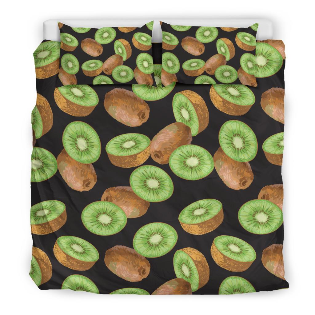 Kiwi Pattern Print Design KW03 Duvet Cover Bedding Set-JORJUNE.COM
