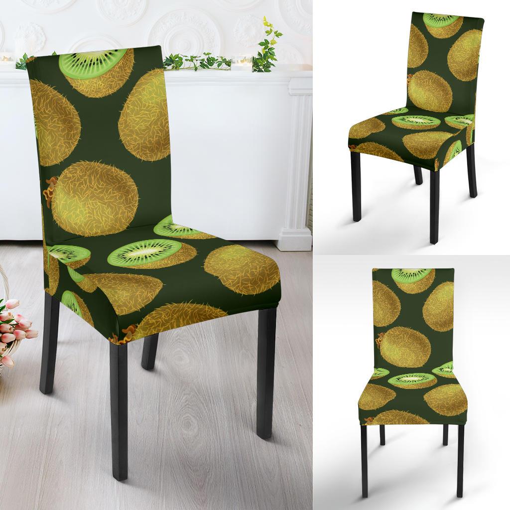 Kiwi Pattern Print Design KW04 Dining Chair Slipcover-JORJUNE.COM