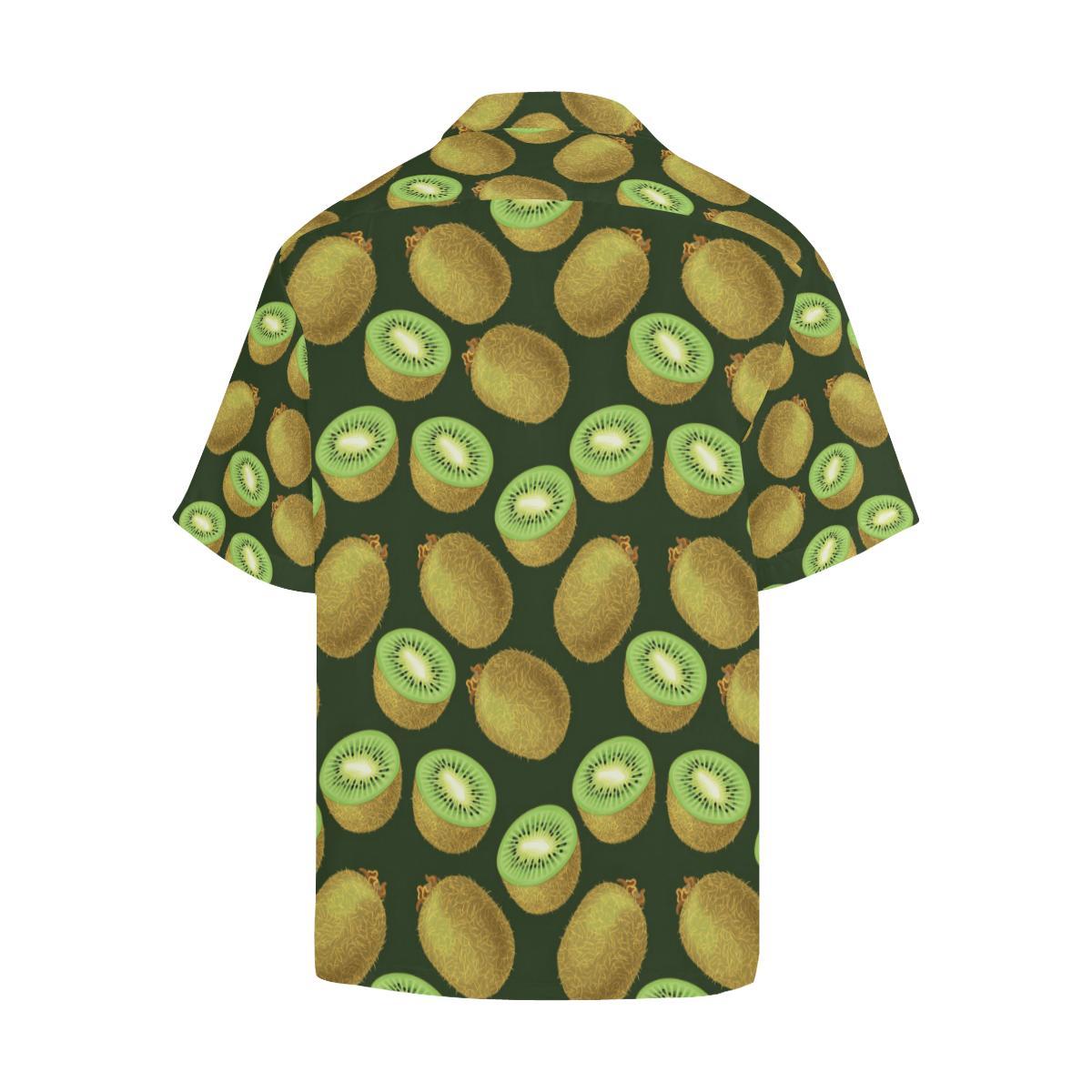 Kiwi Pattern Print Design KW04 Men Hawaiian Shirt-JorJune