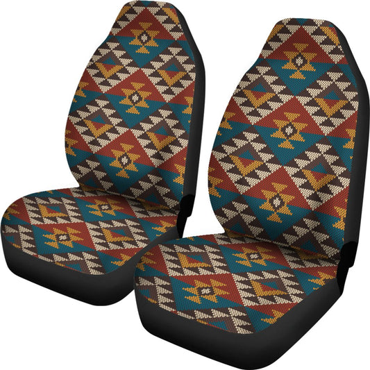 Knit Aztec Tribal Universal Fit Car Seat Covers