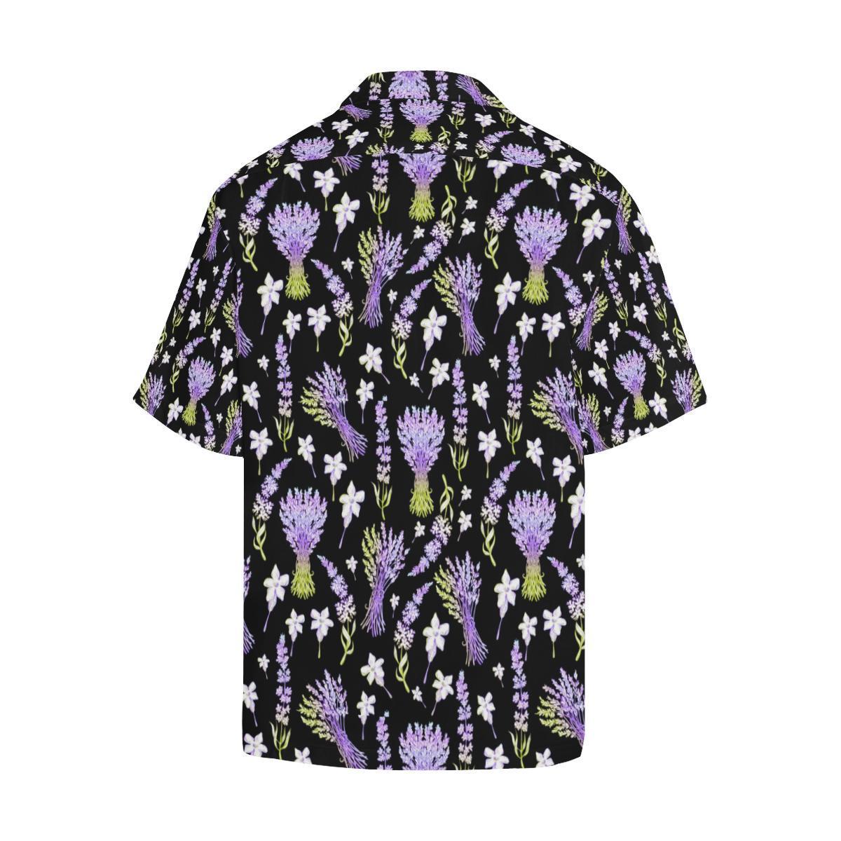 Lavender Pattern Print Design LV04 Men Hawaiian Shirt-JorJune