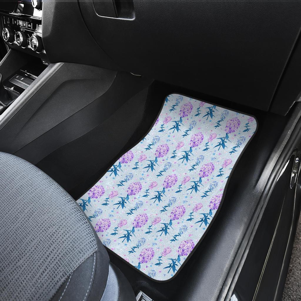 Lilac Pattern Print Design LI05 Car Floor Mats-JorJune.com