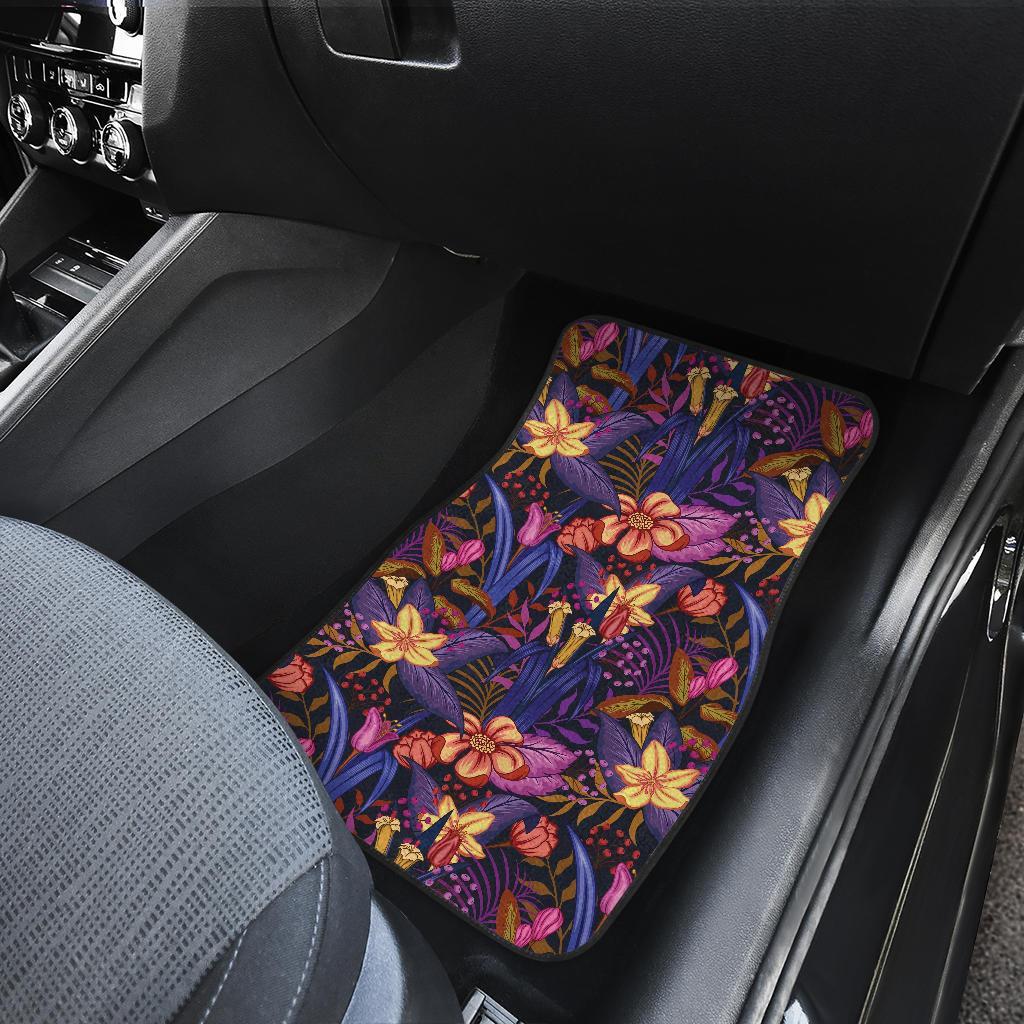 Lily Pattern Print Design LY016 Car Floor Mats-JORJUNE.COM