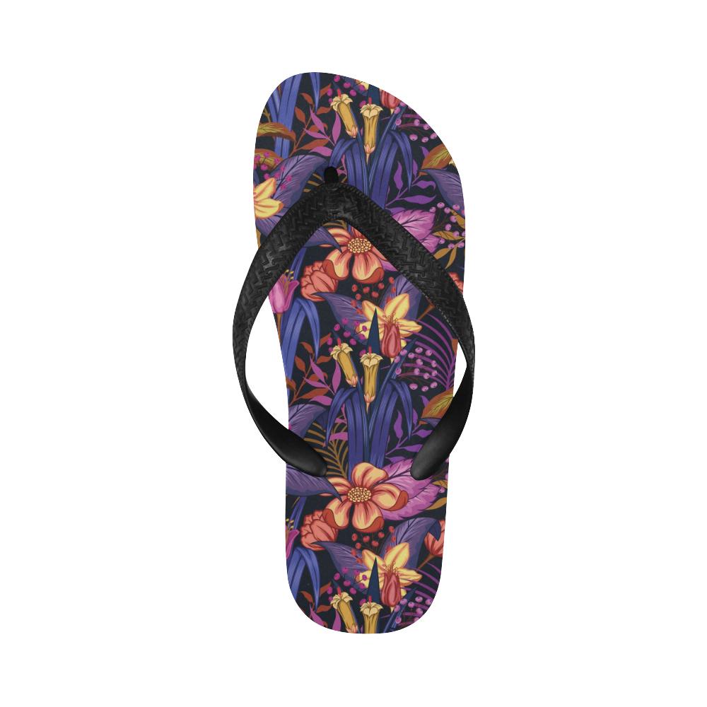 Lily Pattern Print Design LY016 Flip Flops-JorJune
