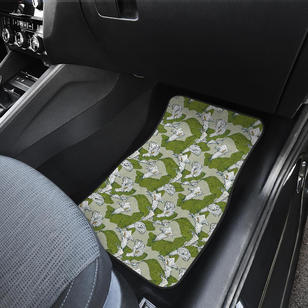 Lily Pattern Print Design LY08 Car Floor Mats-JORJUNE.COM