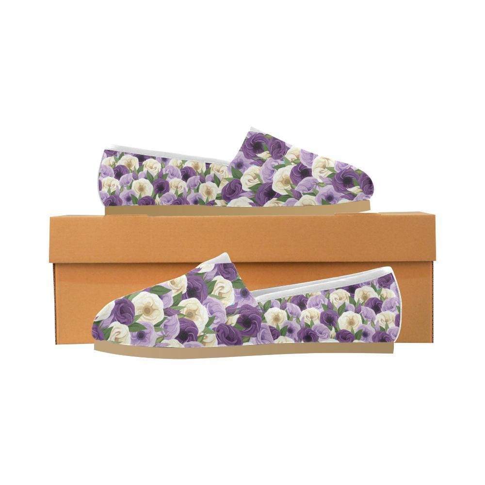 Lisianthus Pattern Print Design LT01 Women Casual Shoes-JorJune.com