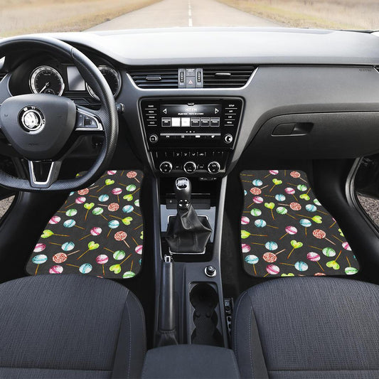Lollipop Pattern Print Design LL02 Car Floor Mats-JORJUNE.COM