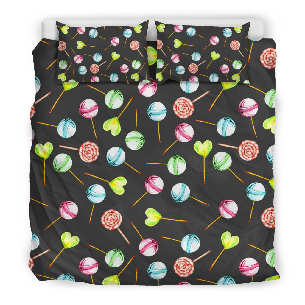 Lollipop Pattern Print Design LL02 Duvet Cover Bedding Set-JORJUNE.COM