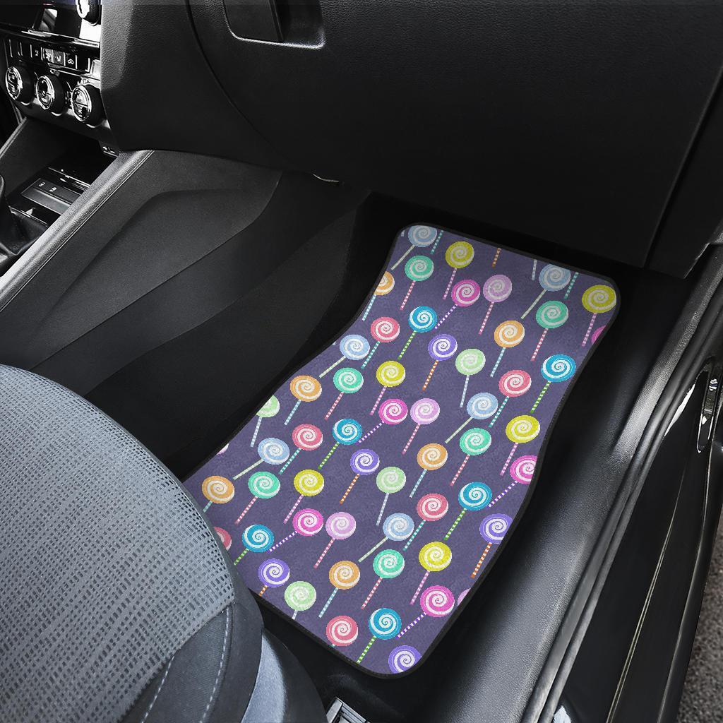 Lollipop Pattern Print Design LL03 Car Floor Mats-JORJUNE.COM