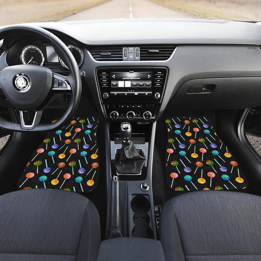 Lollipop Pattern Print Design LL04 Car Floor Mats-JORJUNE.COM