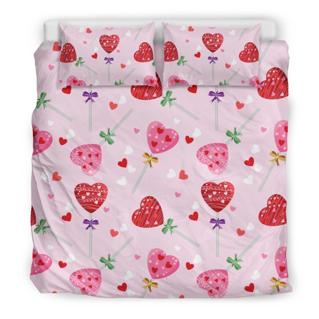 Lollipop Pattern Print Design LL07 Duvet Cover Bedding Set-JORJUNE.COM
