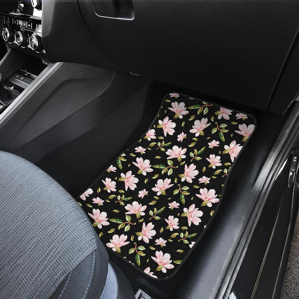 Magnolia Pattern Print Design MAG01 Car Floor Mats-JORJUNE.COM
